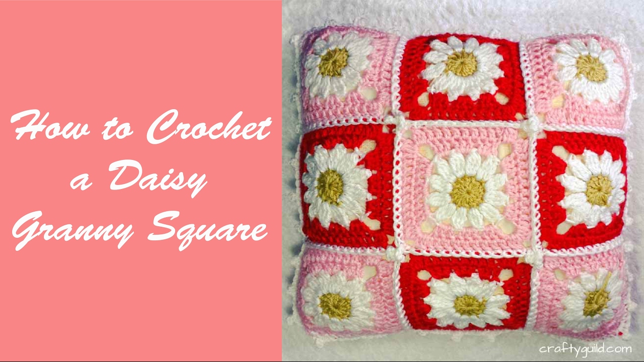 Daisy Granny Square Motif