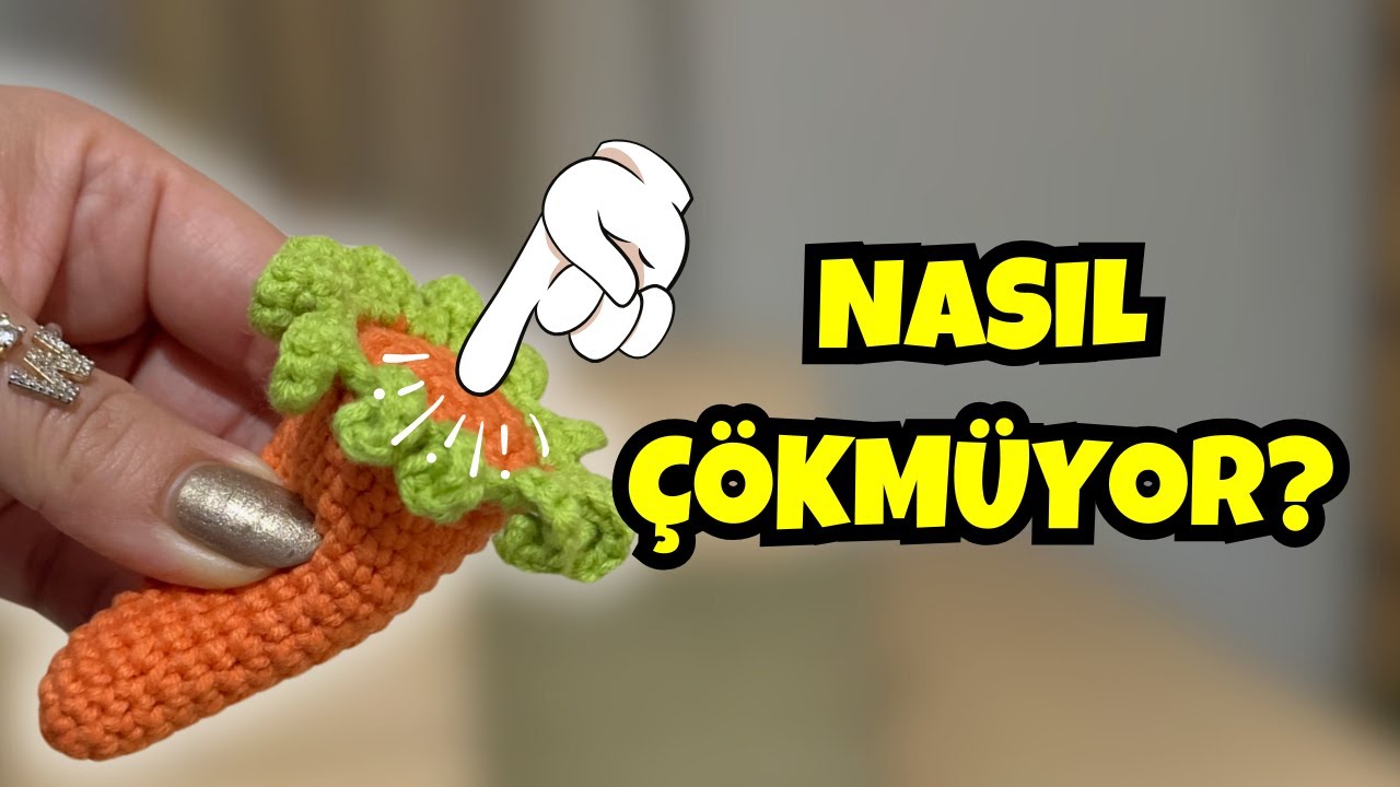 Snap Stres Toy Carrot
