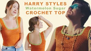 Watermelon Sugar - Harry Styles Inspired CROCHET Top