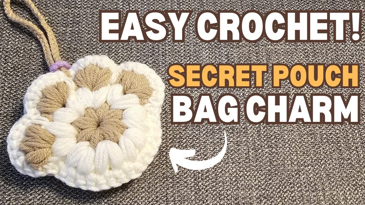 Paw Print Bag Charm