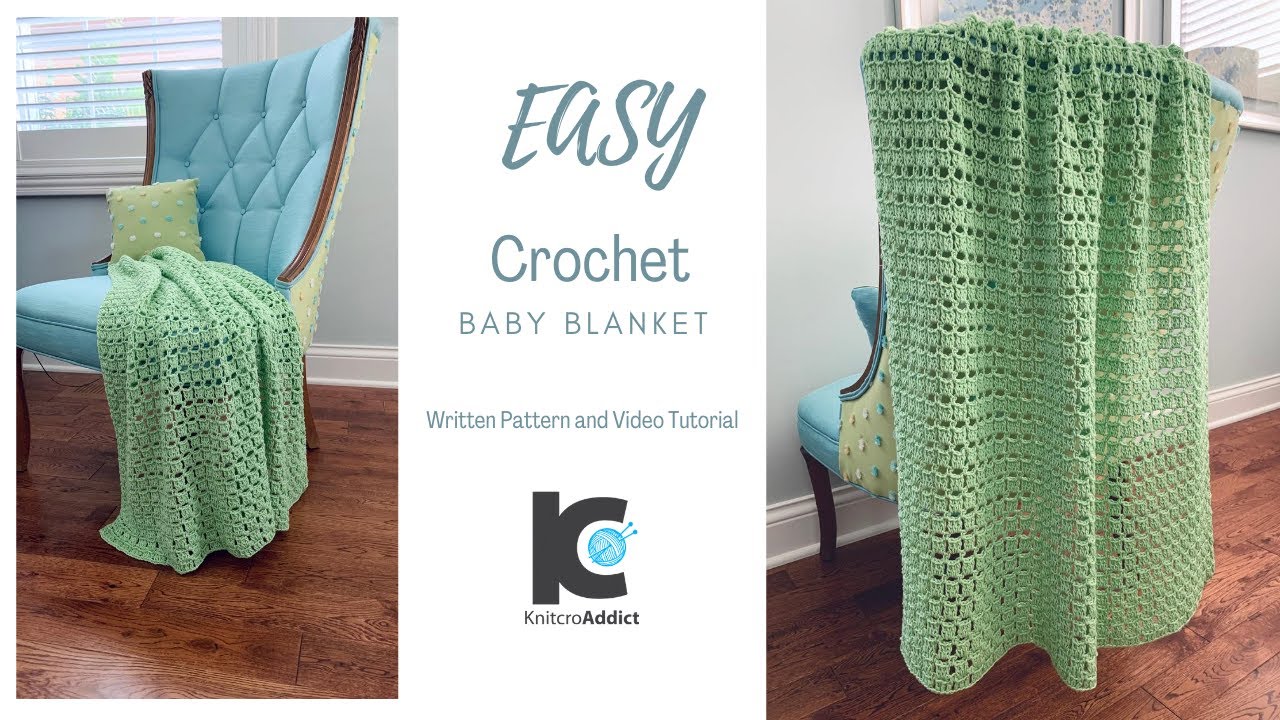 😀Free Crochet Baby Blanket Patterns For Baby and You (Free Pattern)