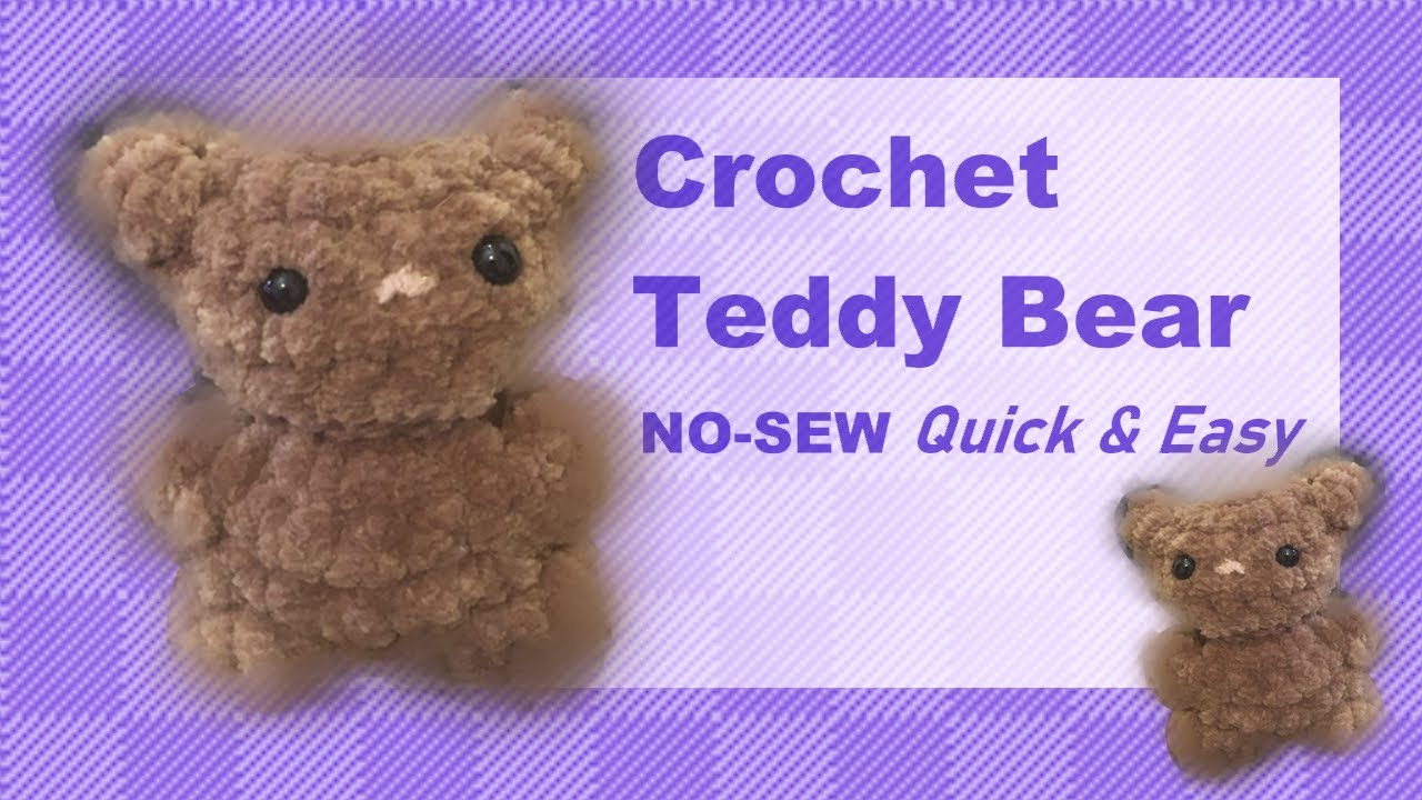 No Sew Teddy Bear