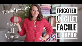 Gilet Framboise