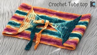 Crochet Tube Top ( Free pattern )