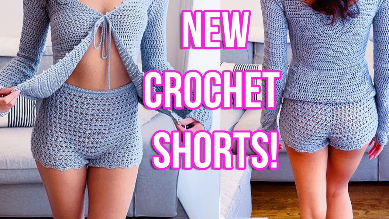 How to Crochet Textured SHORTS! | EASY and Beginner Friendly Tutorial!