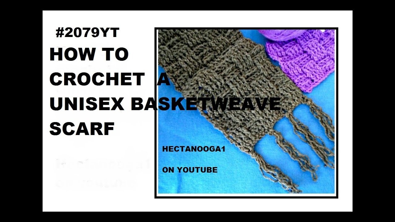 2079YT - BASKETWEAVE Scarf