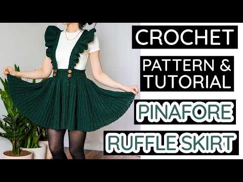 Ruffle Pinafore Skirt
