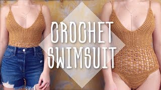 HOW TO CROCHET A SWIMSUIT | CROCHET BODYSUIT TUTORIAL