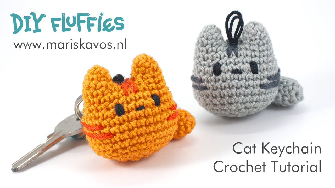 Cat Keychain Amigurumi