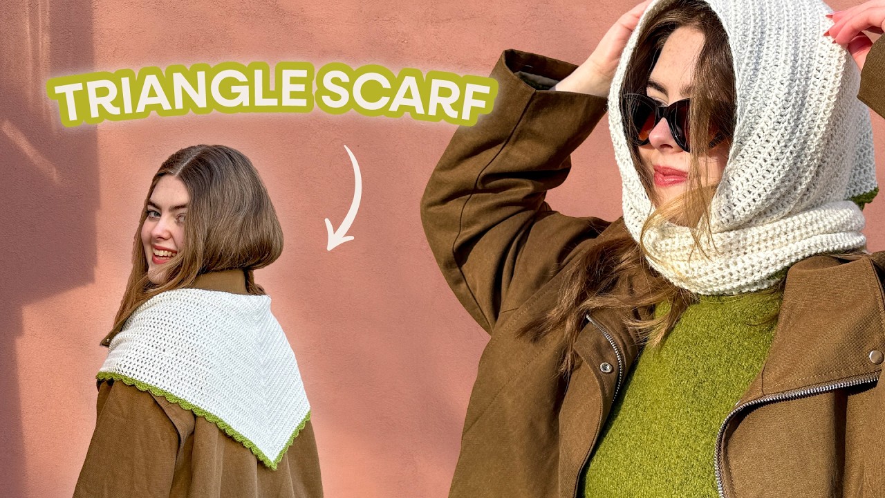 Versatile Triangle Scarf / Shawl