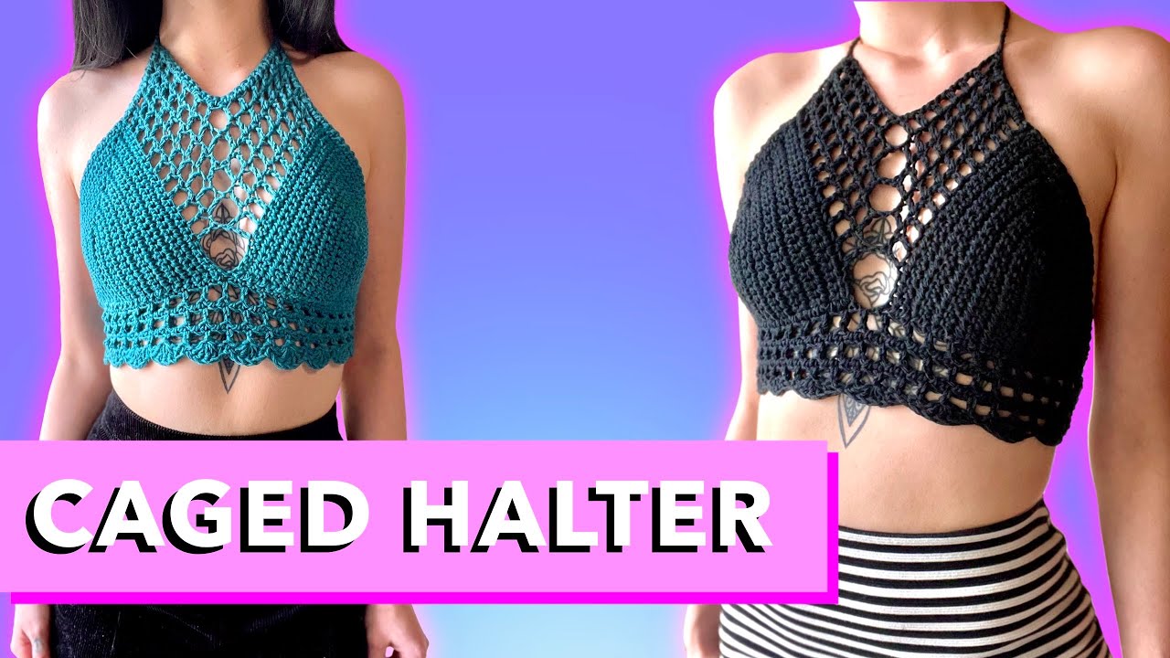 Caged Halter Top