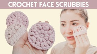 EASY Reusable Crochet Face Scrubbies Tutorial | DIY