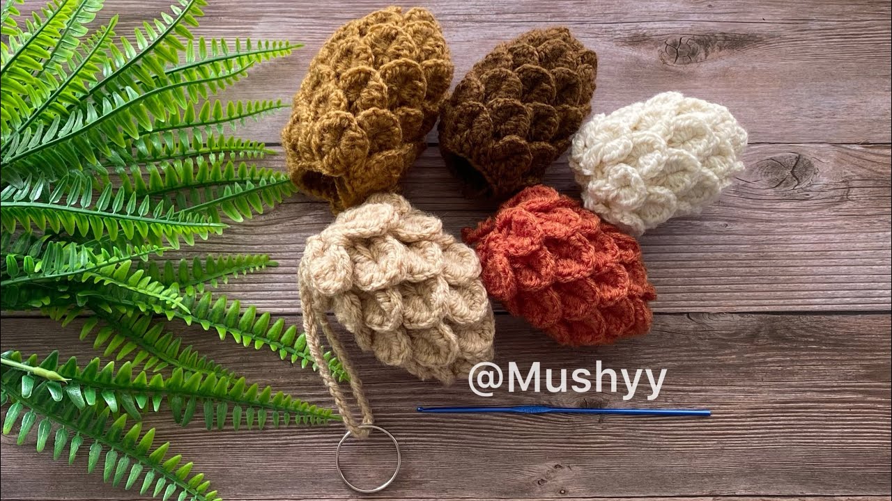Pinecone Bag Charm