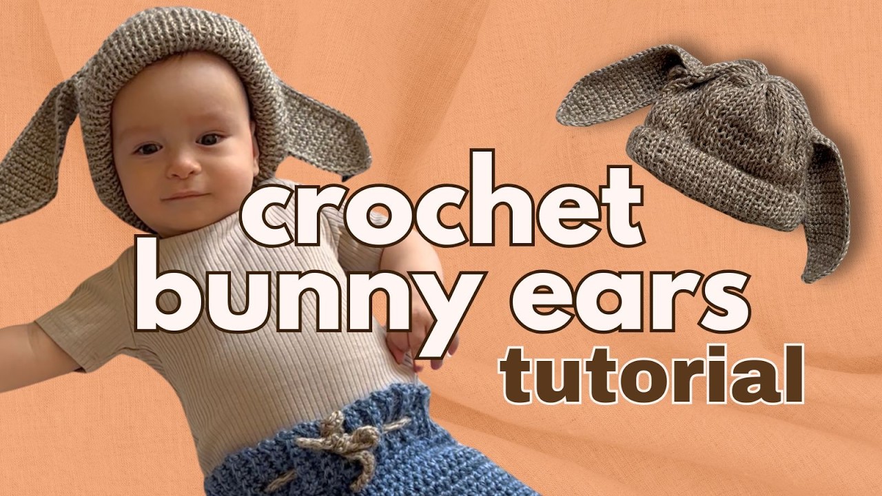 Crochet Bunny Ears Tutorial