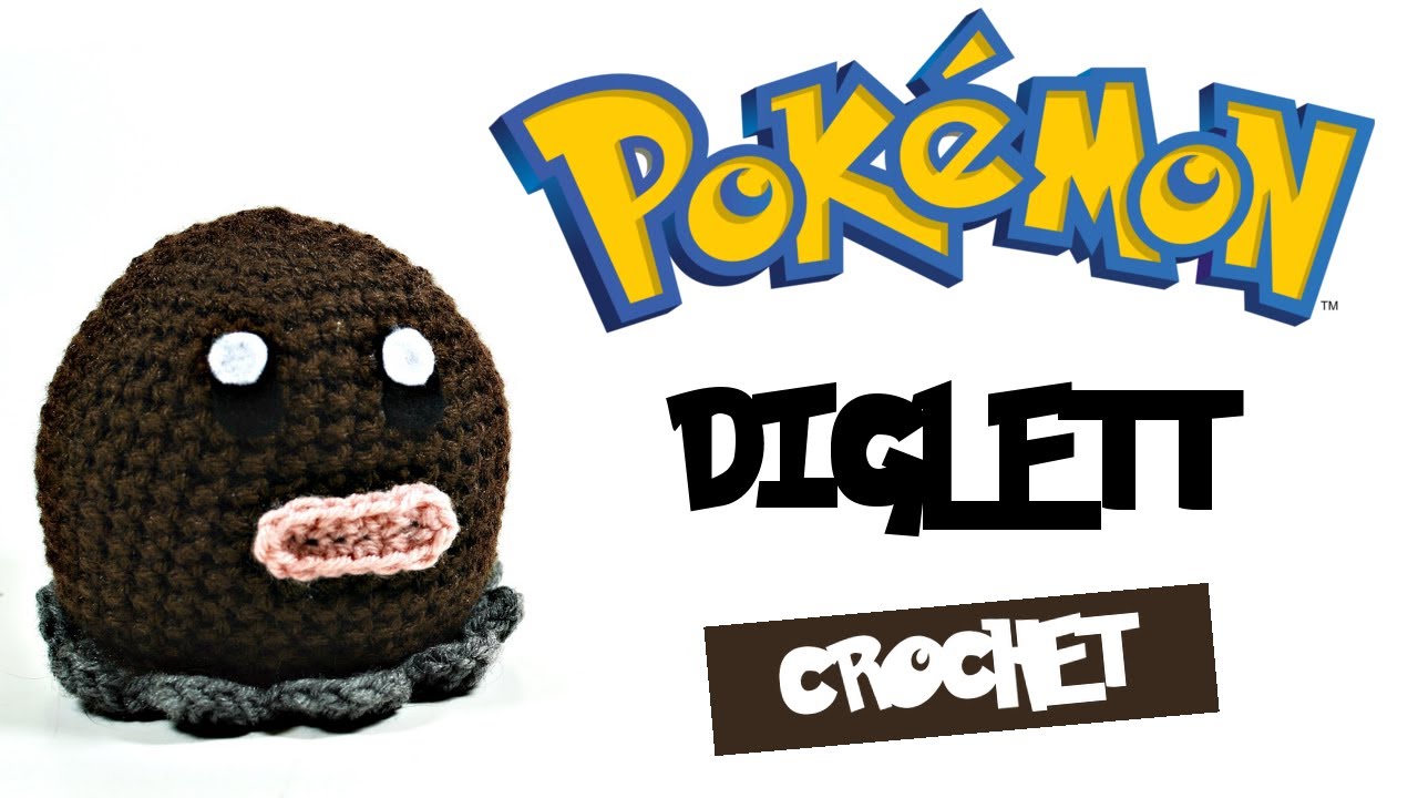 Diglett Pokemon Go Amigurumi