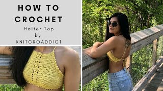 How to crochet Halter Top