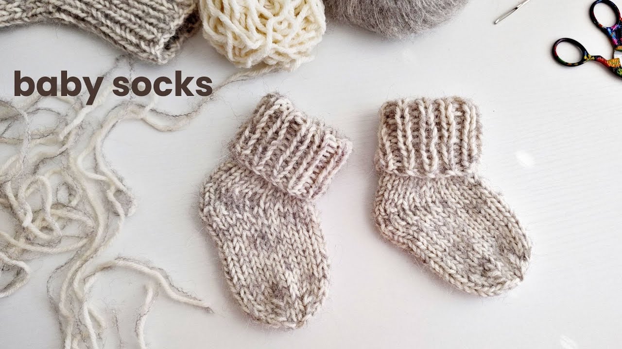 Baby Socks Easily and Quickly