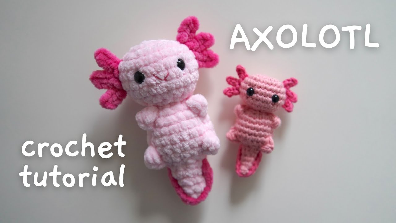 Pocket Axolotl (2 sizes)
