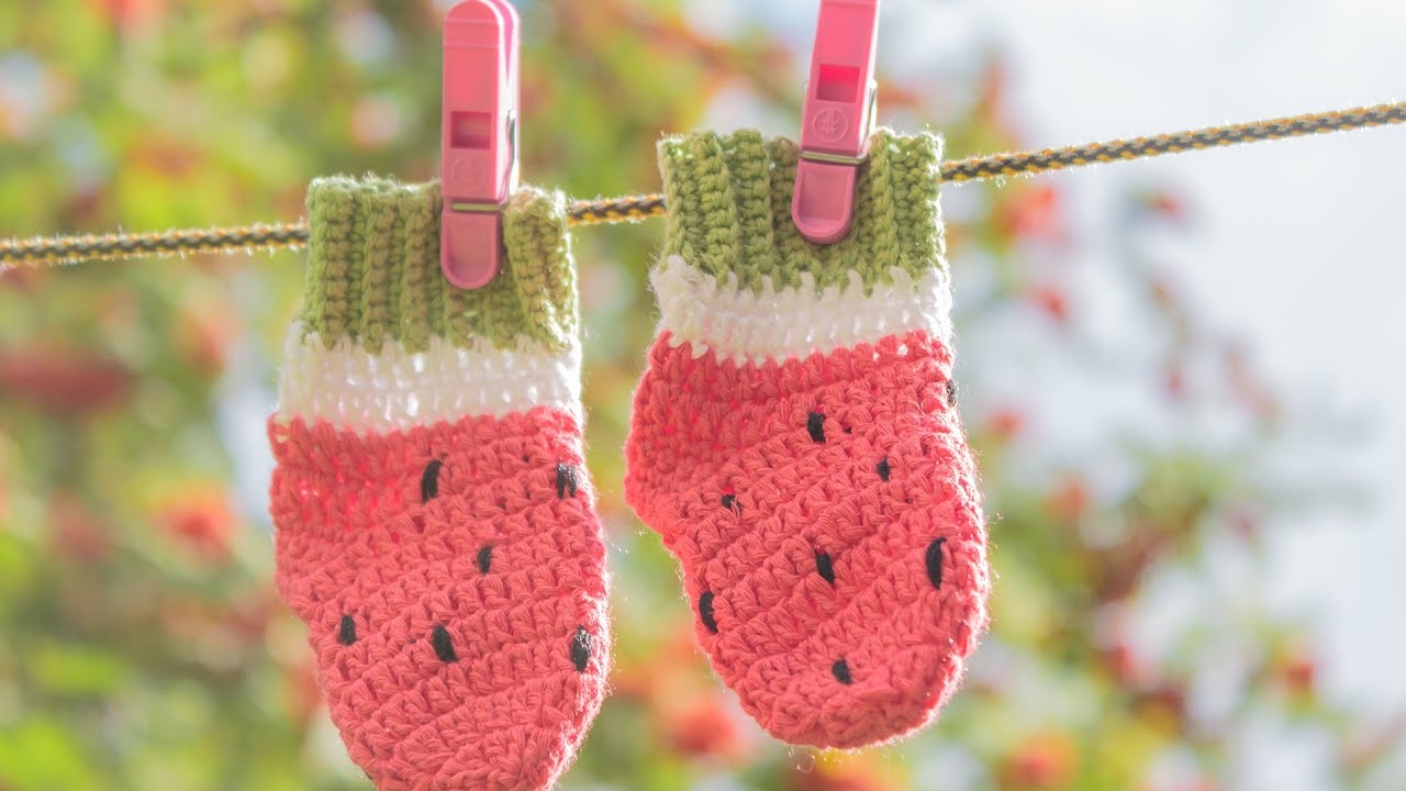 Watermelon Newborn Baby Socks