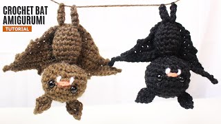 Bat Crochet TUTORIAL | Amigurumi Crochet Bat | HALLOWEEN CROCHET π¦