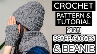 Perfect Last-Minute Crochet 3-in-1 Gift Idea! | Pattern & Tutorial