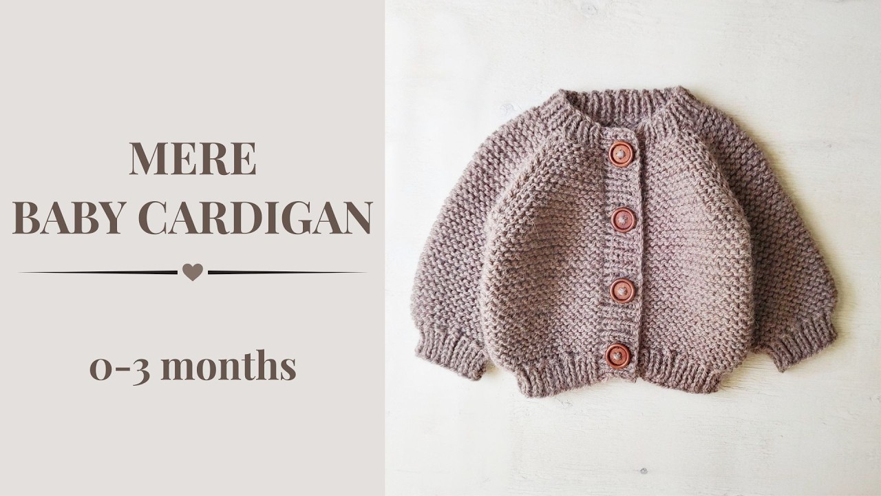 The Mere Baby Cardigan