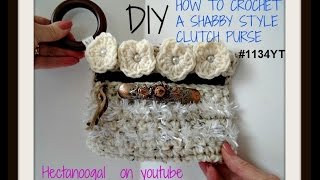 1134 - Shabby Style Clutch bag