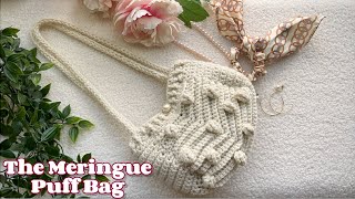 The Sweetest Crocheted Bag You've Ever Seen: The Meringue Puff Bag Tutorial