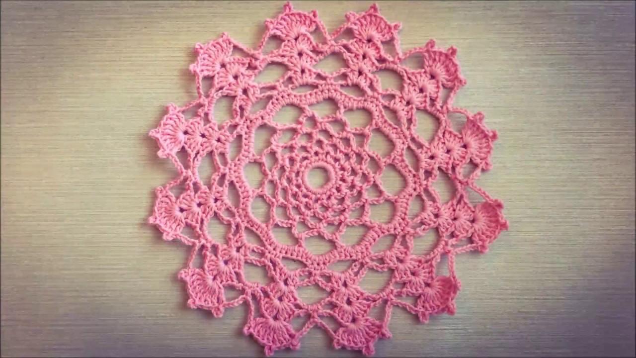 Pretty Pink Doily