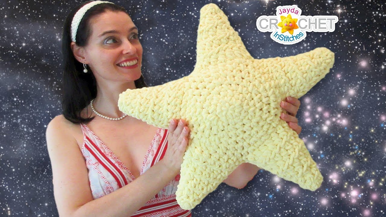 Big Fluffy Star Pillow