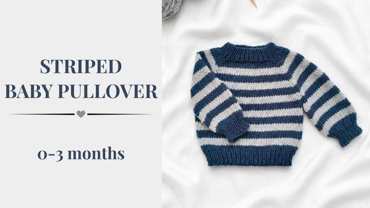 The Striped Baby Pullover