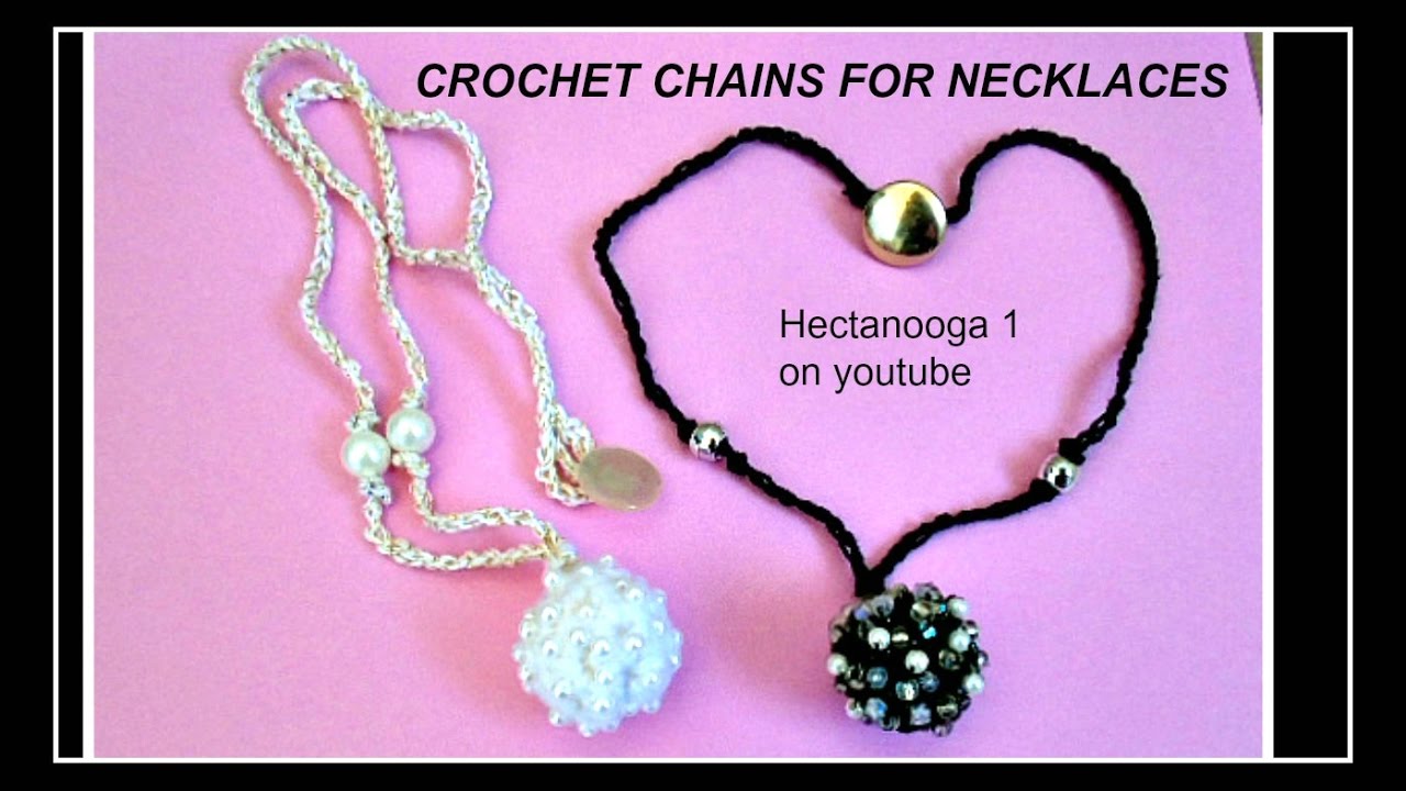 1174yt crochet jewelry chains