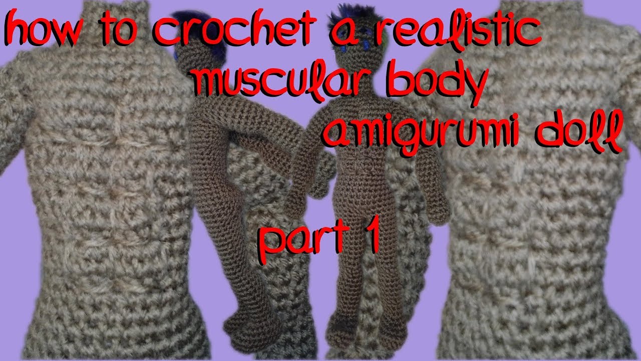 Realistic Muscular Doll