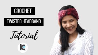 Twisted Crochet Headband Tutorial (Step by Step Written Instructions)