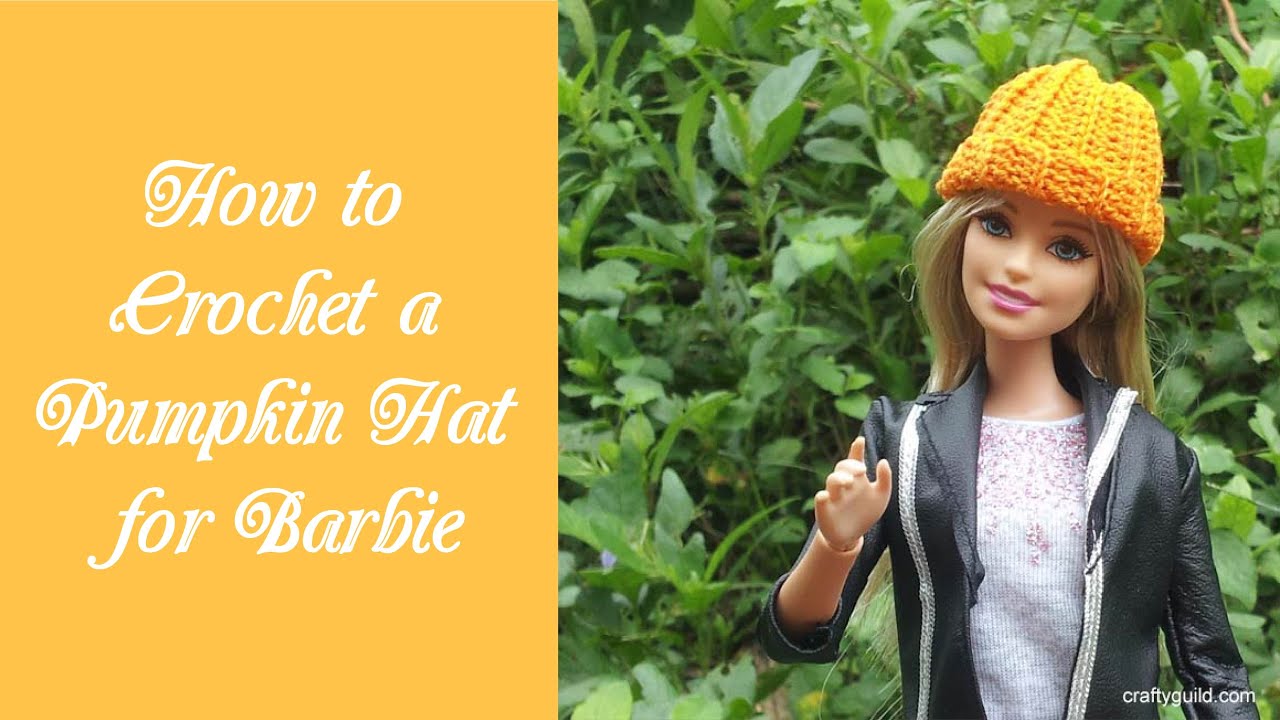 Pumpkin Hat for Barbie