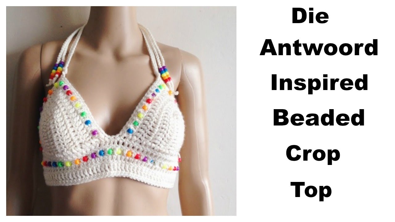 Beaded Festival Crop Top