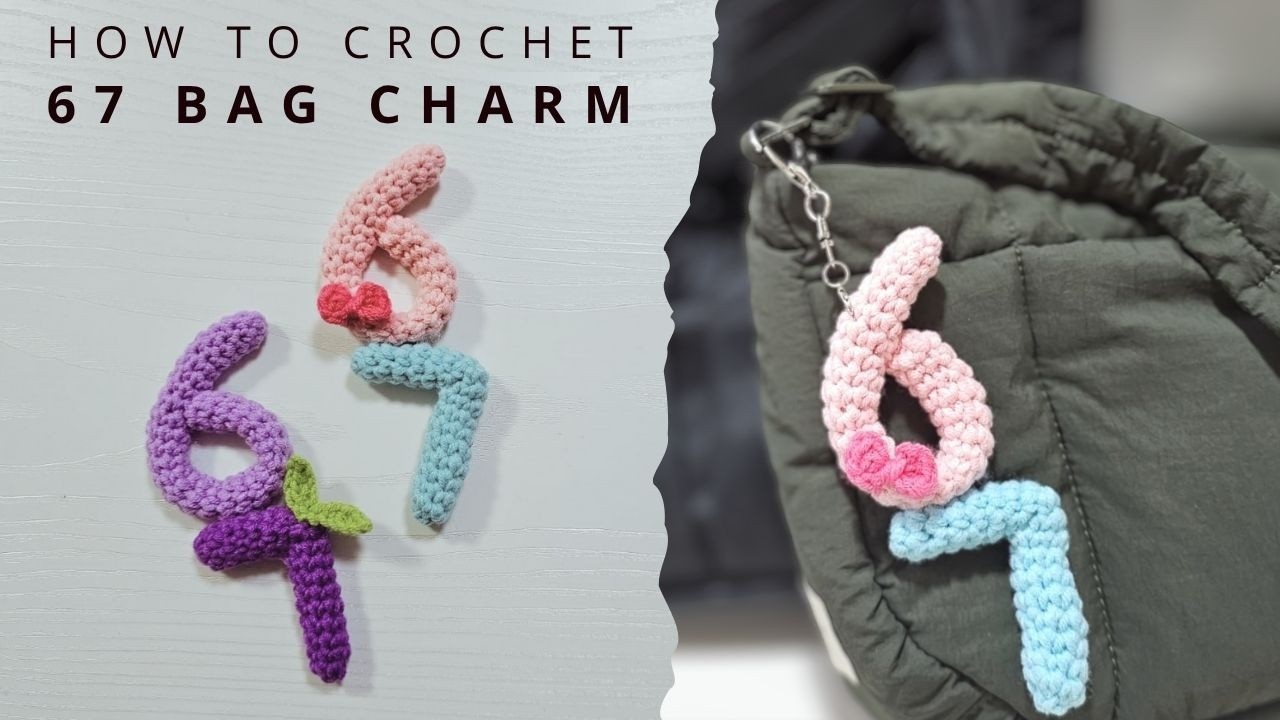 6 7 Bag Charm