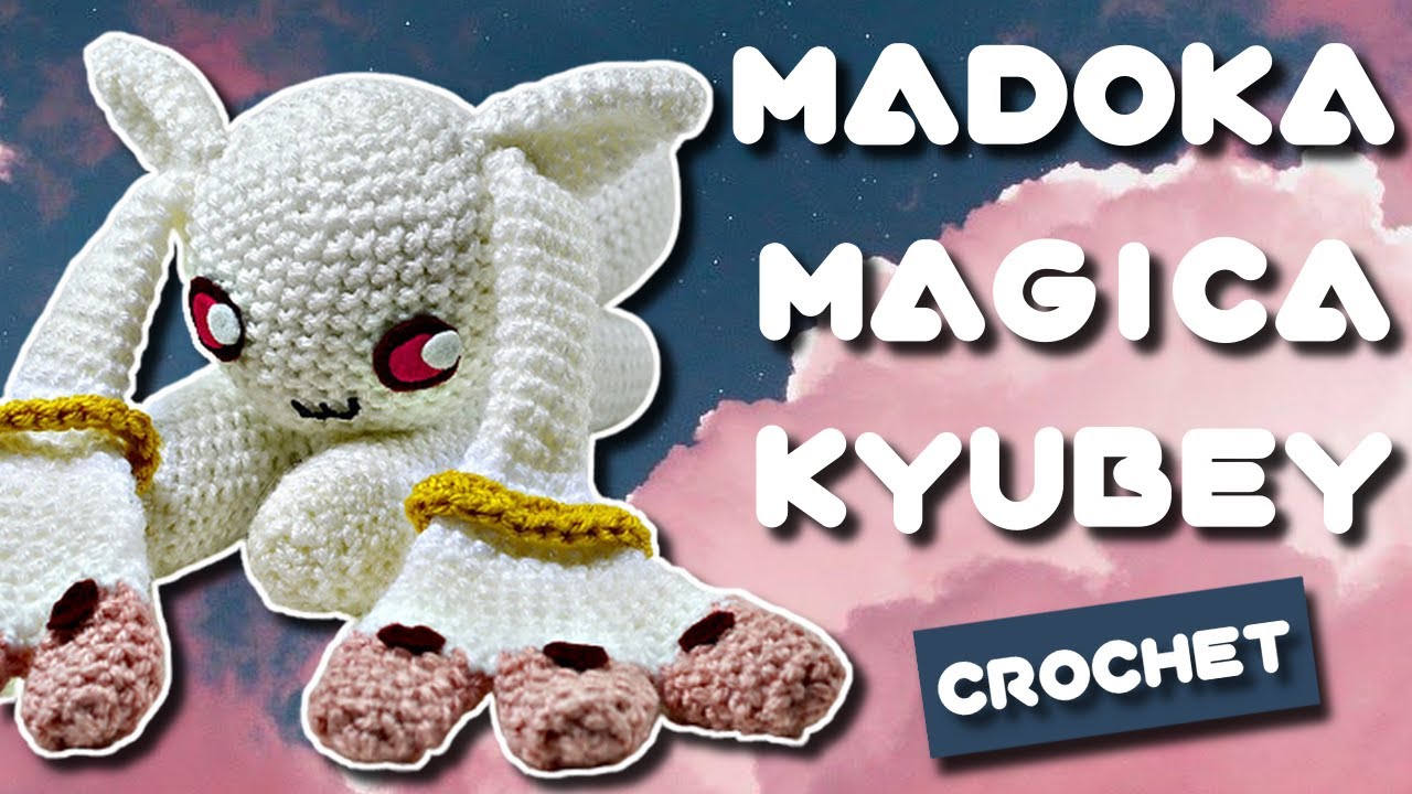 Puella Magi Madoka Magica Kyubey Amigurumi