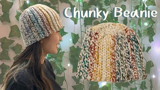 Crochet Chunky Knit-Like Beanie Tutorial (No Magic Circle) + Dossier Product Review