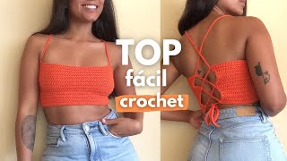 Crochet Top Tutorial Paso a paso | Subtitles