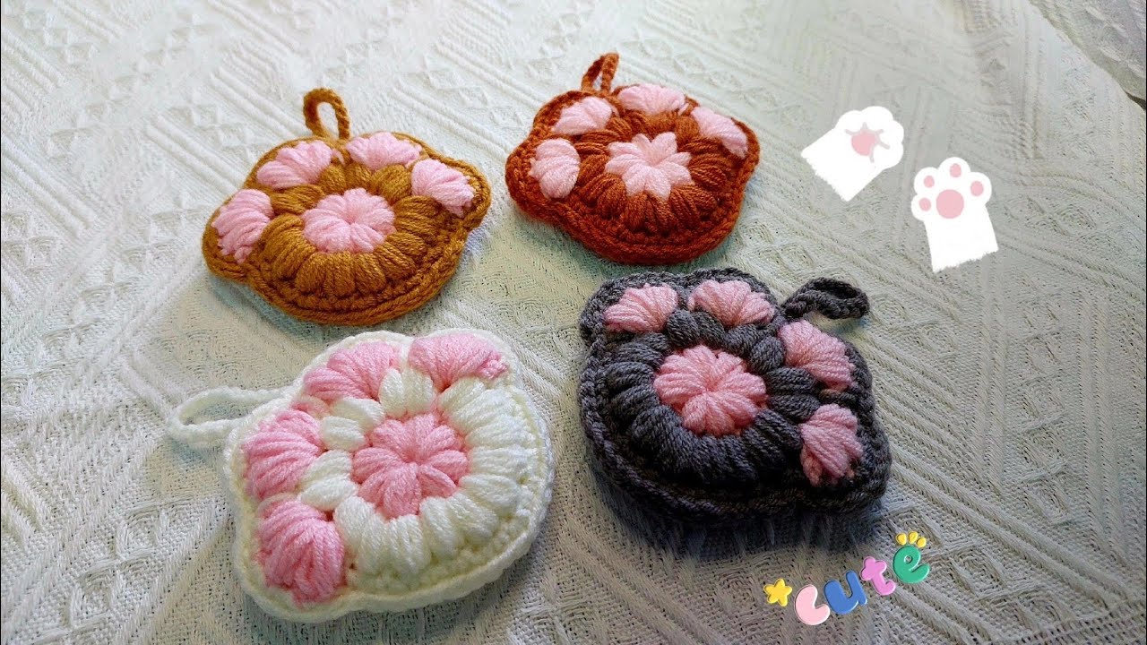 Cute and Easy Paw bag charm