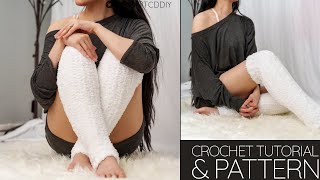 How to Crochet: Easy Leg Warmers | Pattern & Tutorial DIY
