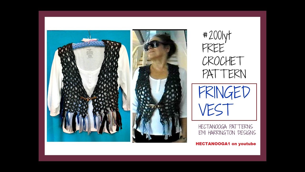 2001yt- Fringed Boho Vest