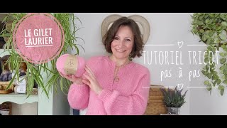 Gilet Laurier (rose)