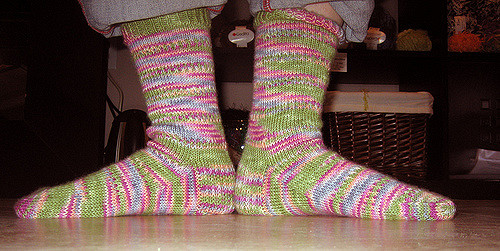Sarah's Slip-Stitch Socks