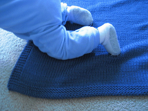 easiest baby blanket