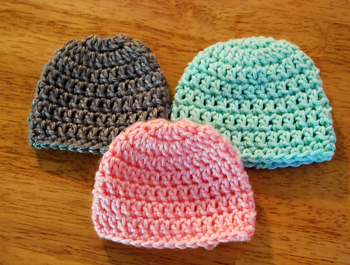 Teresa's 10 Minute Crochet Preemie Hat