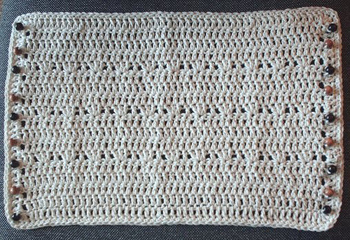 Beaded Placemat