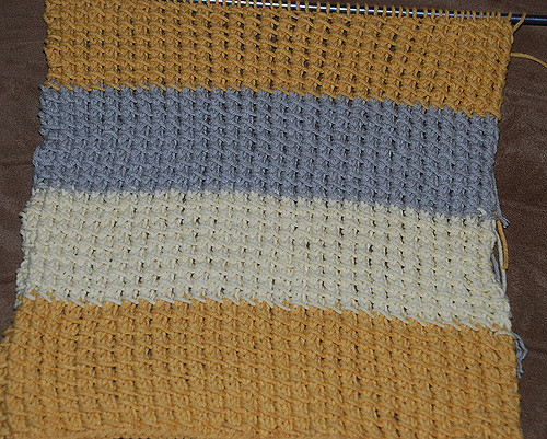 Bamboo Stitch Table Runner