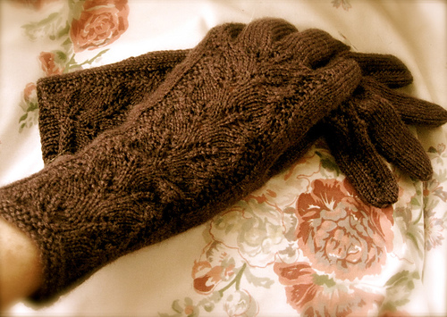 Plum Gloves